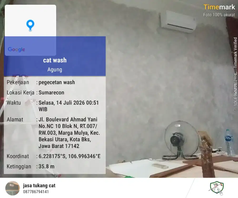 Tukang cat bekasi