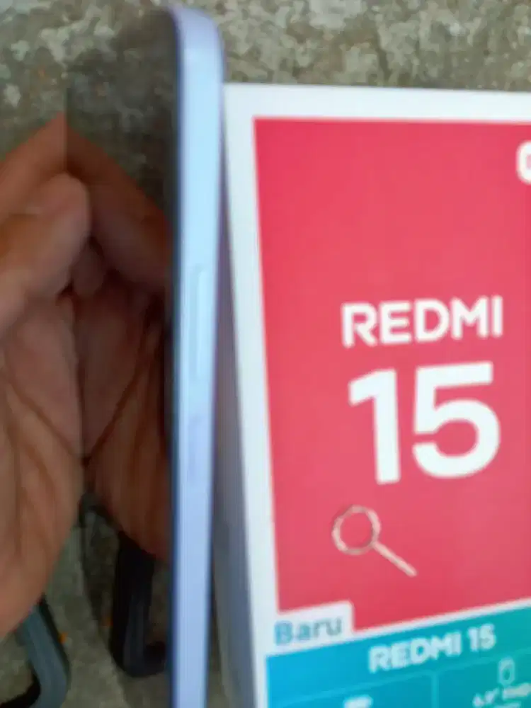 HP xiomi 15 Seken baru 1 tahun pemakaian