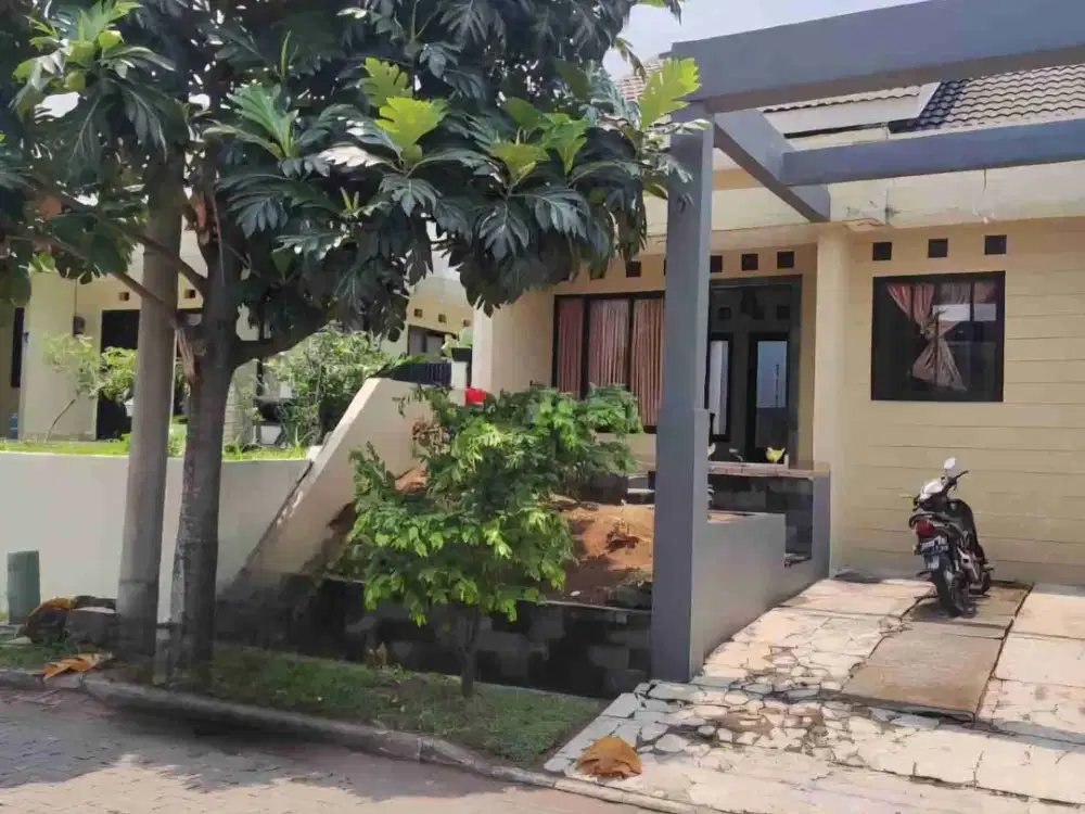rumah sejuk 2 lantai bnr view gunung salak termurah