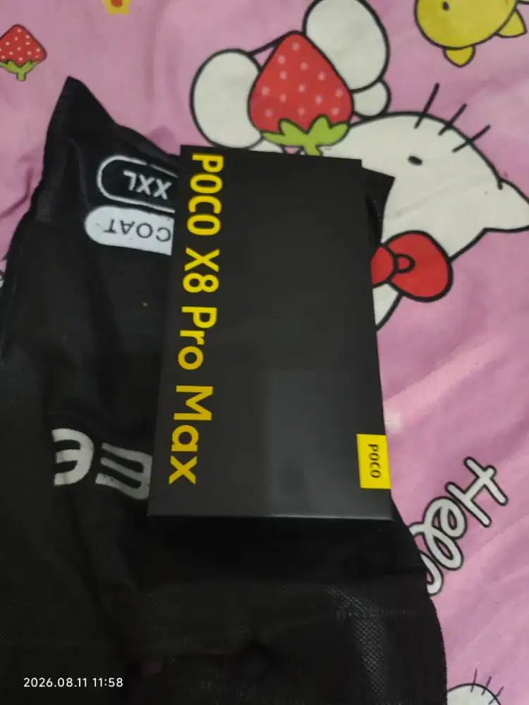 Poco X8pro Max 5G 12/256 fullset ory istimewa