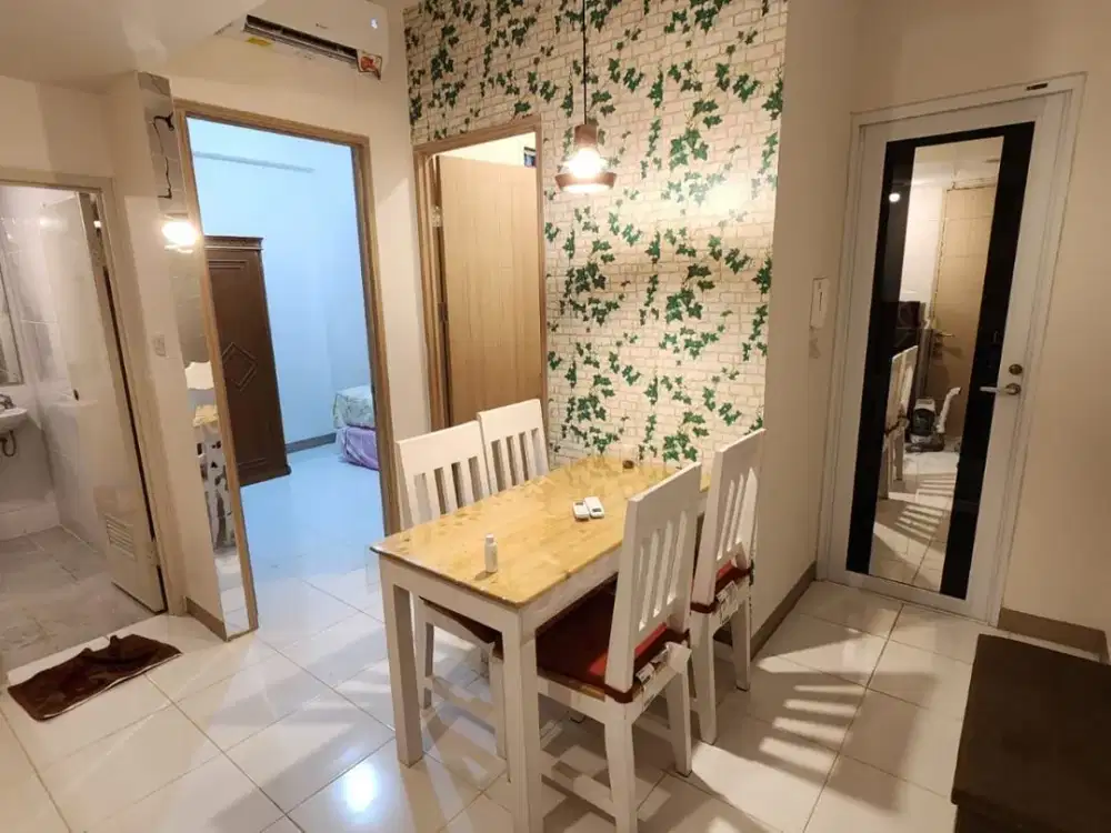 DISEWAKAN APARTEMEN TOKYO RIVERSIDE PIK 2 2BR LUAS 36M² FURNISHED SIAP HUNI