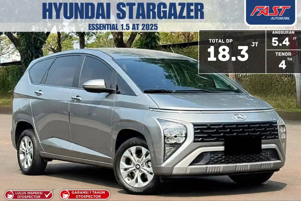 DP 18JT HYUNDAI STARGAZER ESSENTIAL 2025 1.5 AT LOW KM.18RB