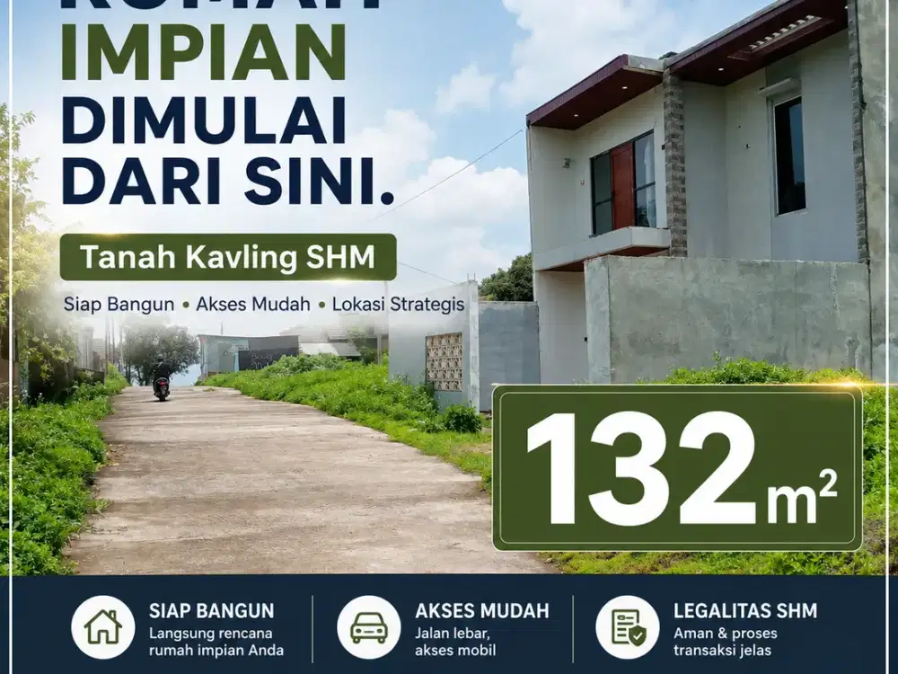 TANAH KAVLING Cimahi — SIAP BANGUN