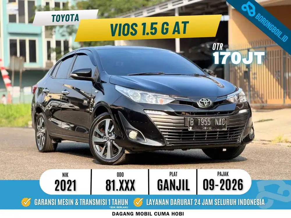 Toyota Vios G AT 2021
