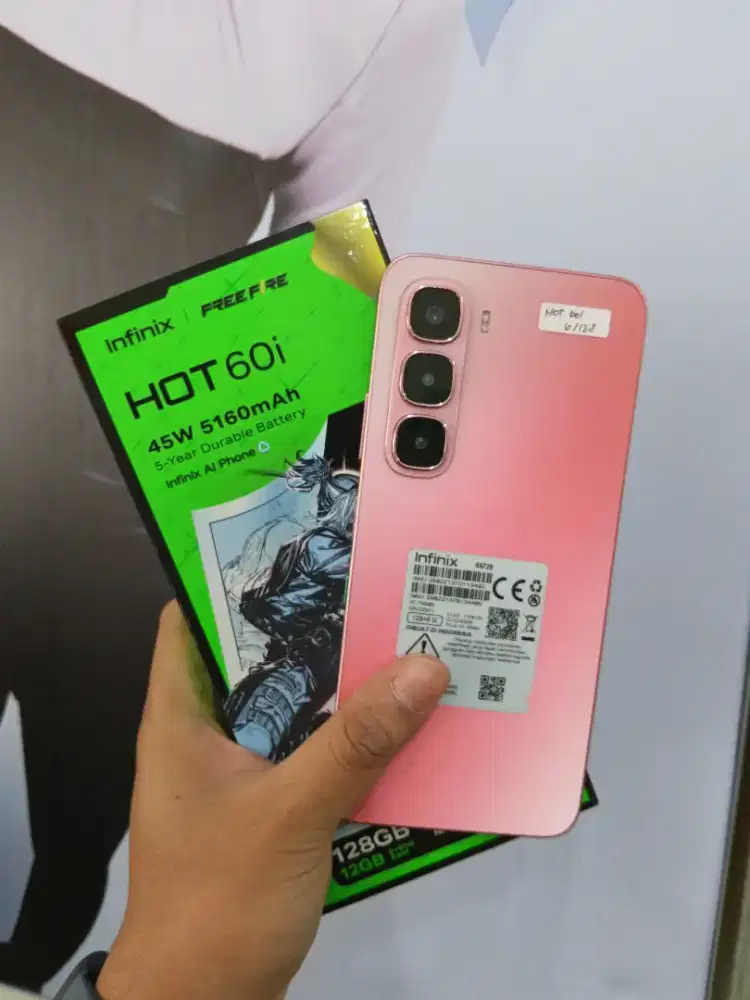 Infinix hot 60i ram 6/128 second