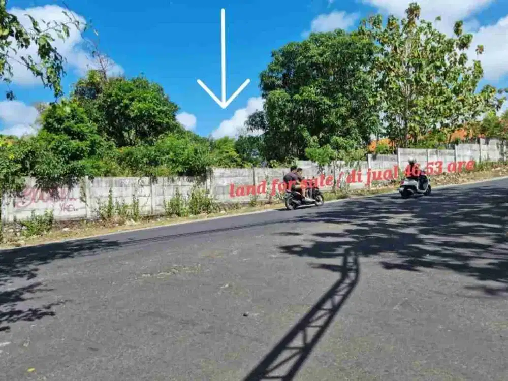 Tanah jalan prabu Udayana jimbaran bali