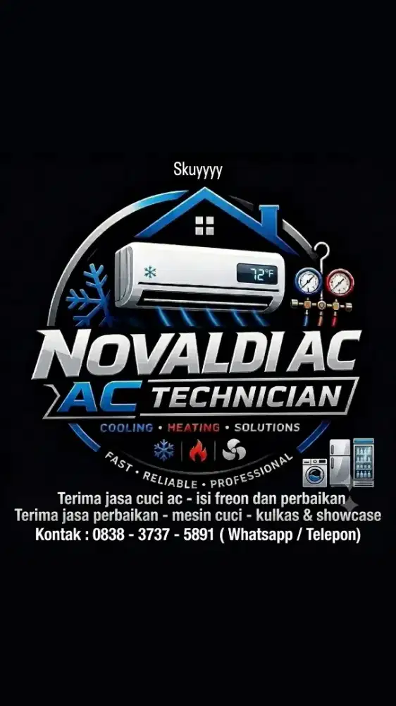 Service ac,kulkas & mesin cuci