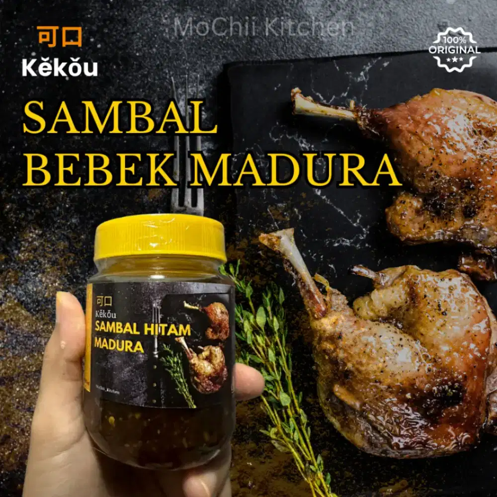 Sambal Bebek Bumbu Hitam Madura
