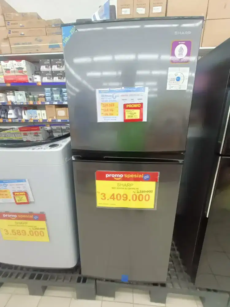 Promo Kredit Kulkas Sharp Dengan INDODANA Tanpa DP syarat KTP