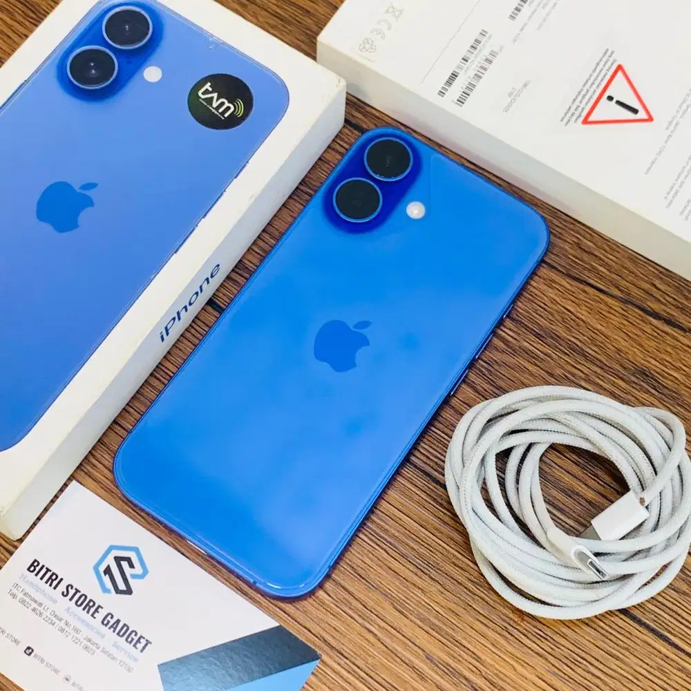 IPHONE 16 128GB IBOX BLUE