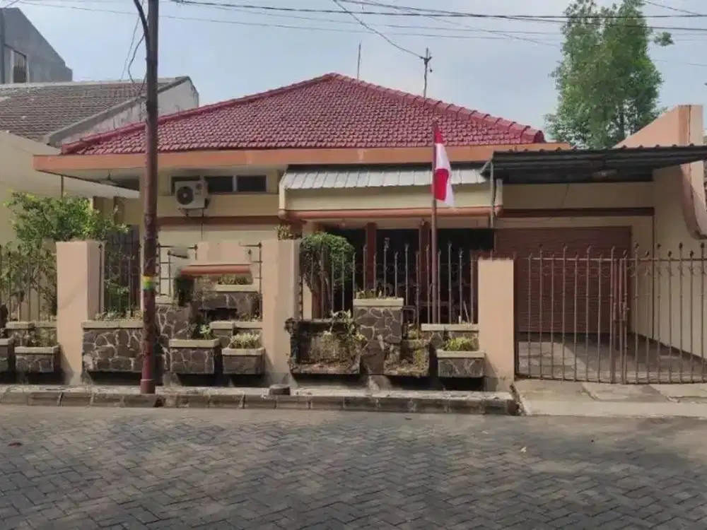 Rumah Lama Klampis Indah, Perumahan Wisma Mukti Hitung Tanah, Row Jalan Lebar