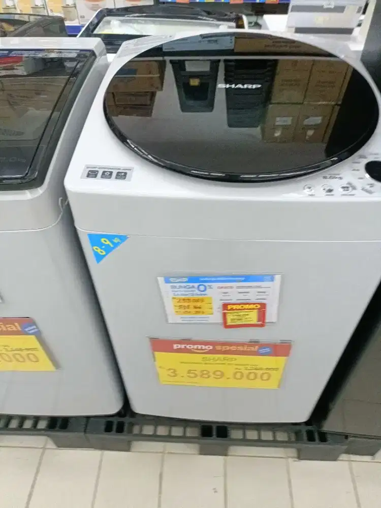 Promo Kredit Mesin Cuci Sharp Tanpa DP dengan INDODANA SYARAT KTP