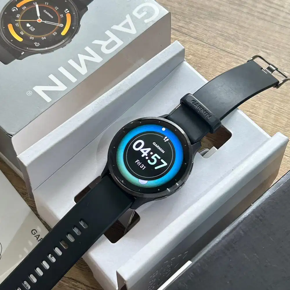 Garmin Venu 3 Music Black Slate Garansi 2027 Mulus Fullset Original