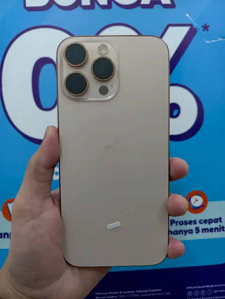 iPhone 16 Promax 512 iBox Dessert Like new Garansi Panjang