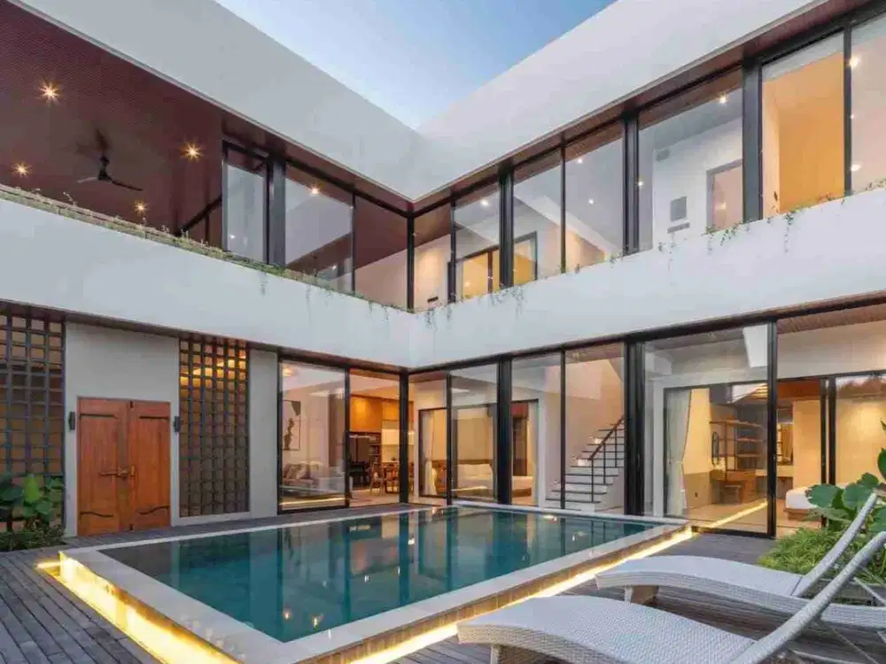 DI SEWAKAN VILLA MODERN DI KAWASAN BERAWA CANGGU