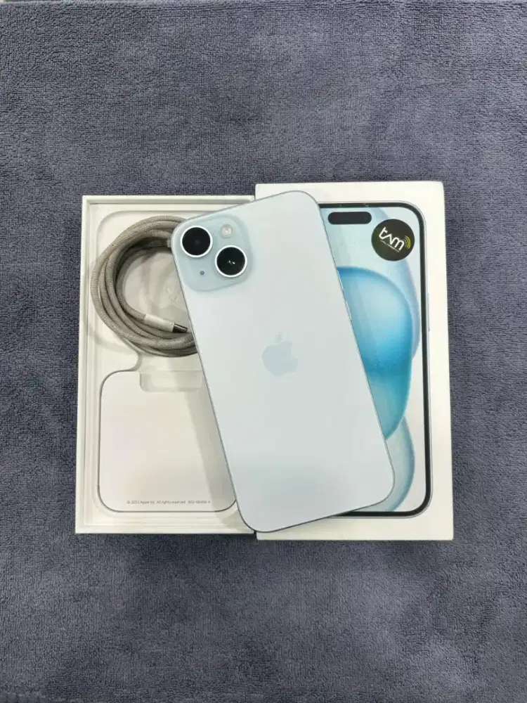 Iphone 15 blue 128gb ibox