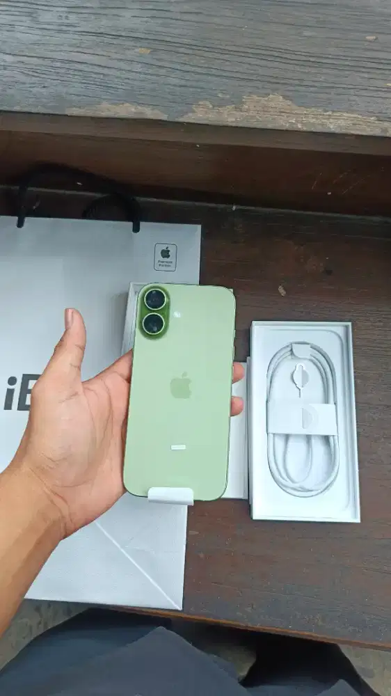 Iphon 17 256 hijau sage