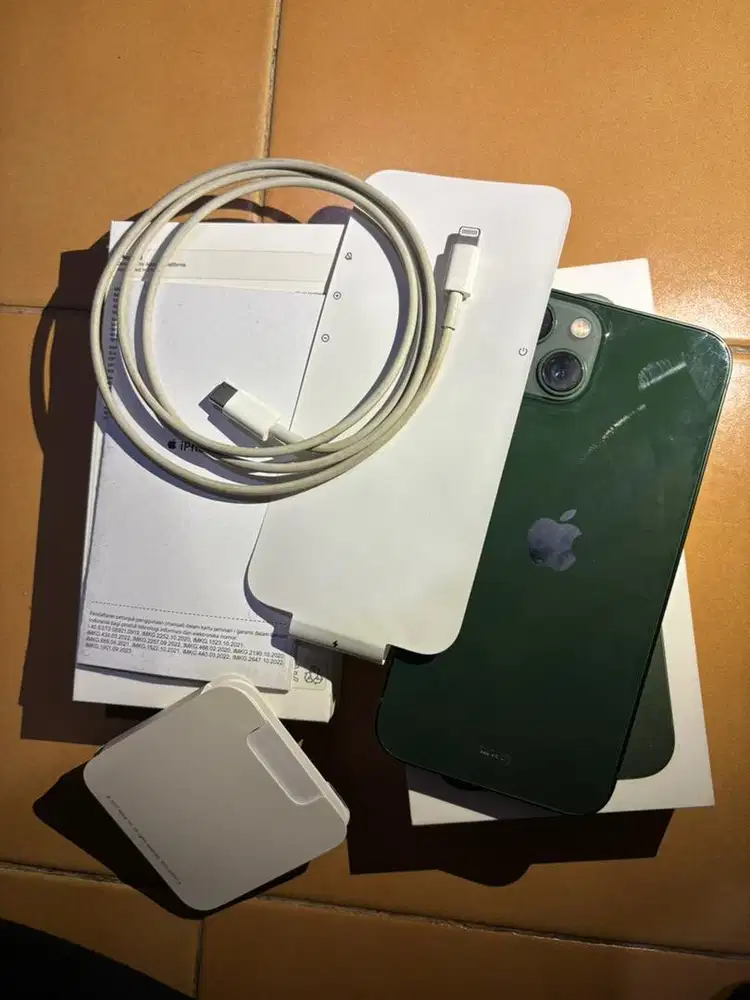 Iphone 13 /128gb Hijau secondhand