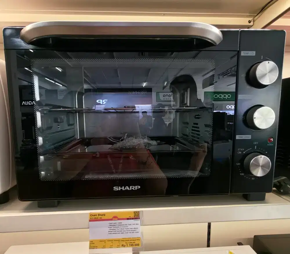 Cicilan ringan Oven Sharp syarat KTP aja di Home Credit