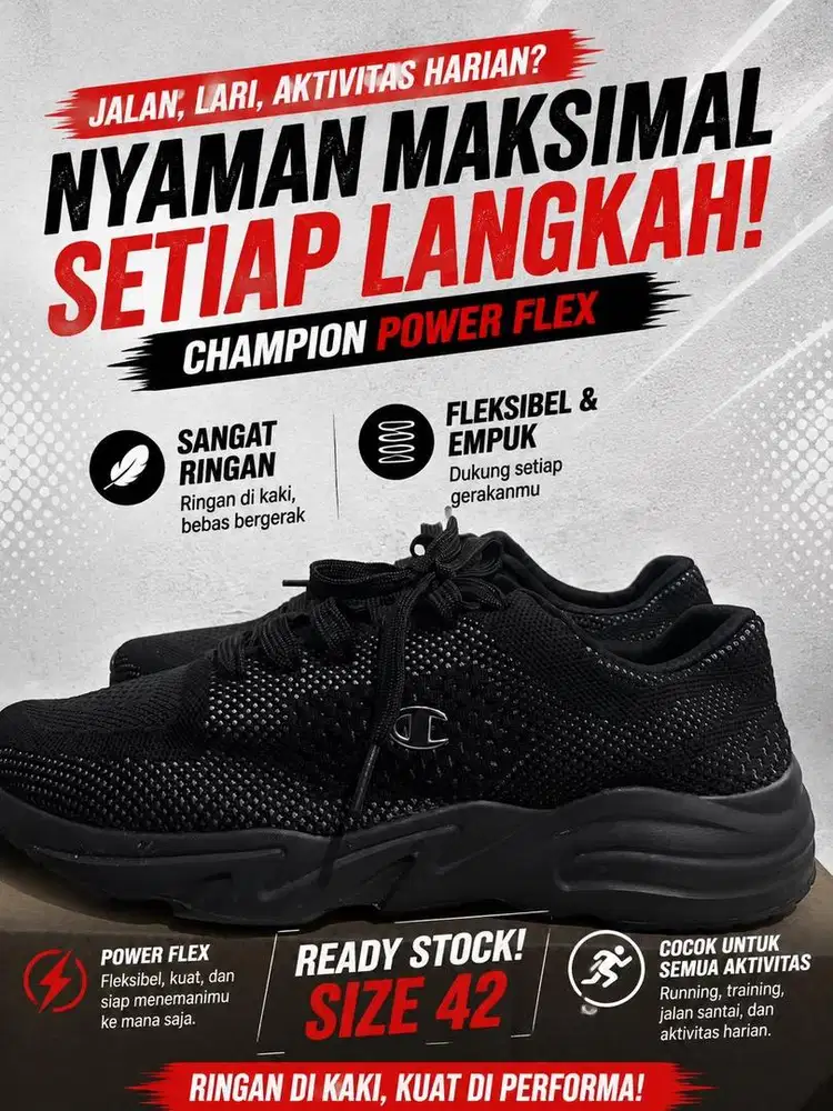 SEPATU CHAMPION POWERFLEX S42