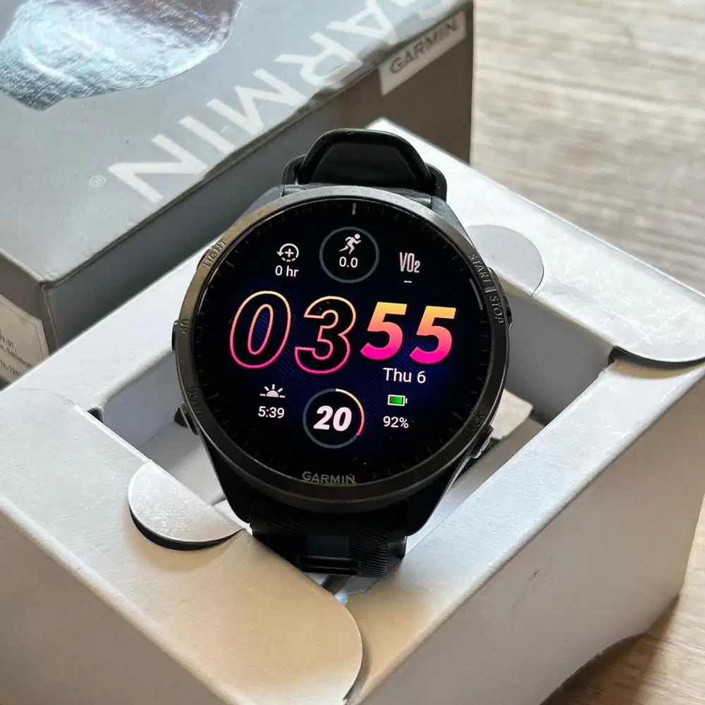Garmin Forerunner 965 Black Amoled Fullset Original FR