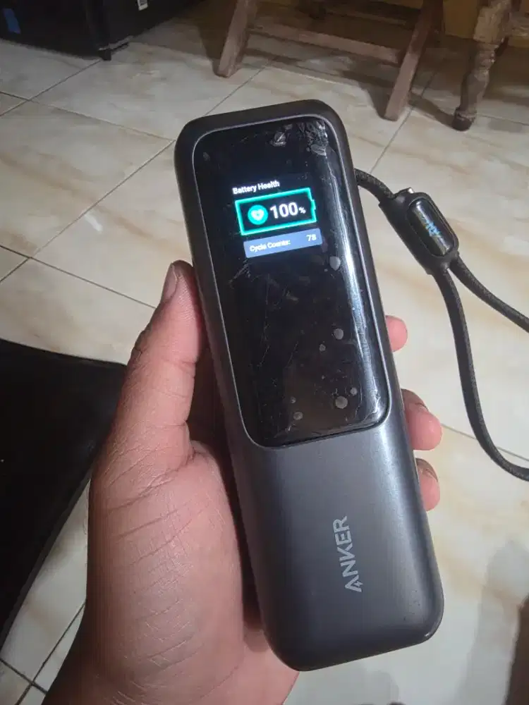 Anker 25.000 mah 165 watt bh 100% circle count 70 an normal semua