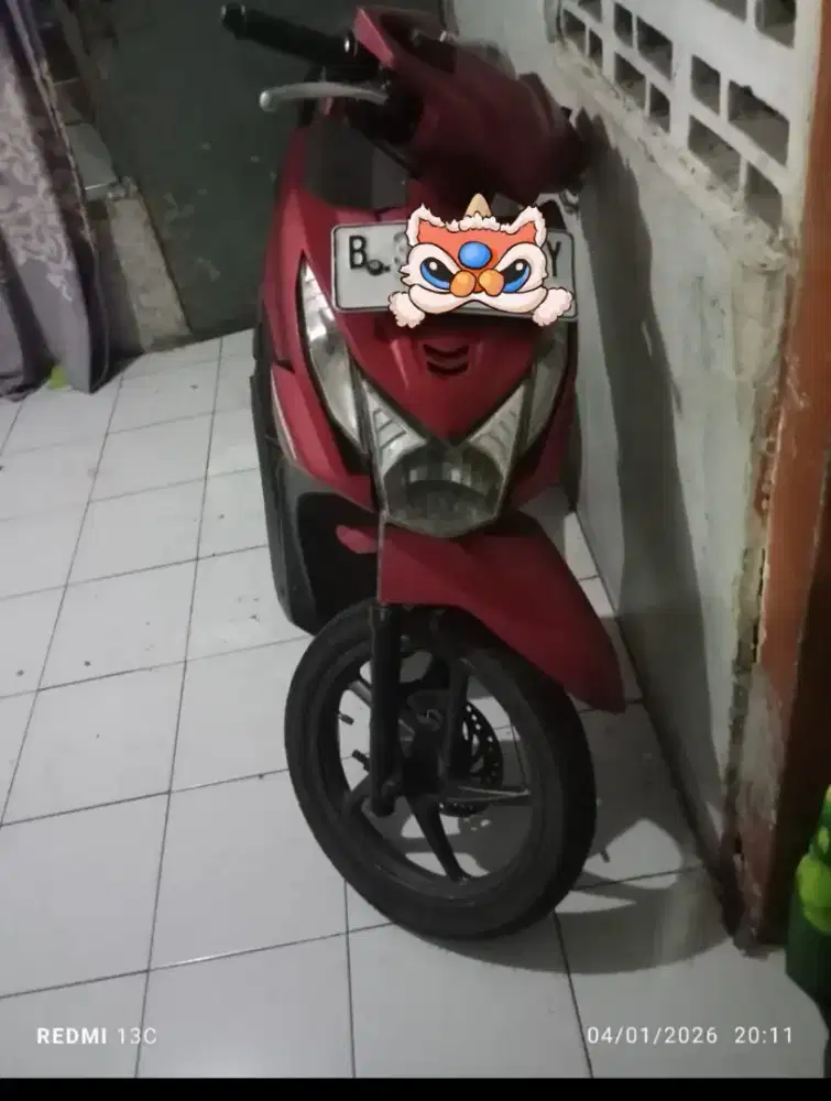 Jual bu Beat tahun 2014 surat lengkap