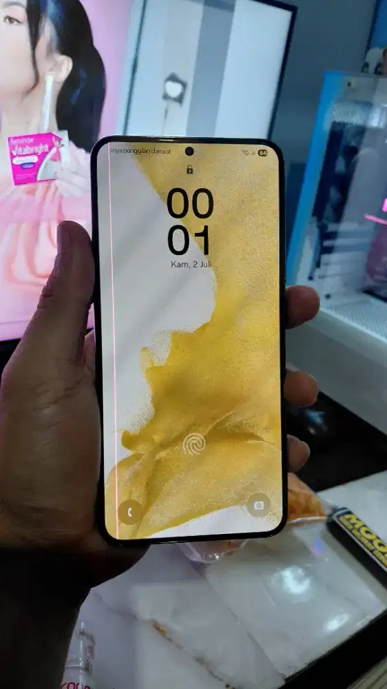Samsung S22+ 5G 8/128 Resmi Indo (Sein) Unit Only Minus LCD Garis