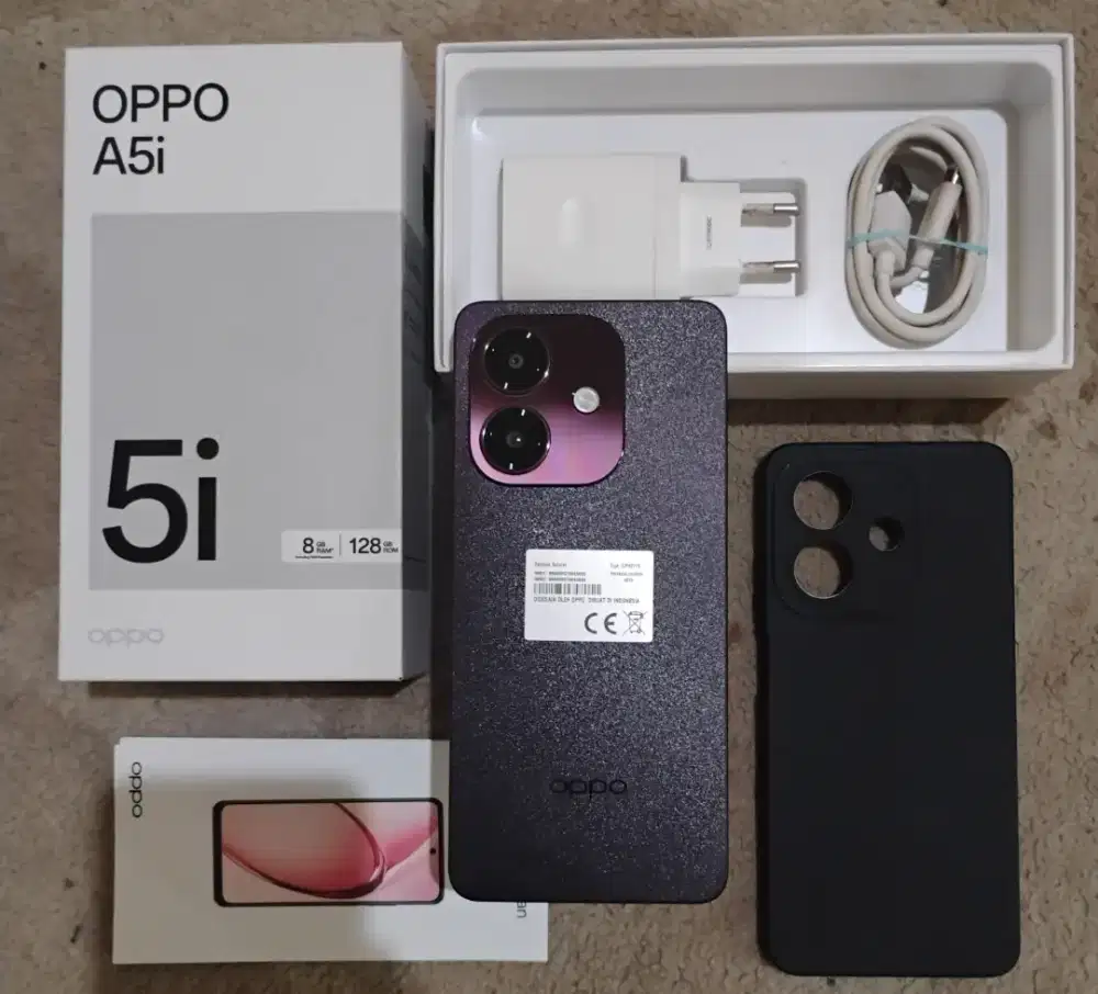 OPPO A5i - RAM 4/128 GB || FULLSET ORIGINAL + GARANSI AKTIF