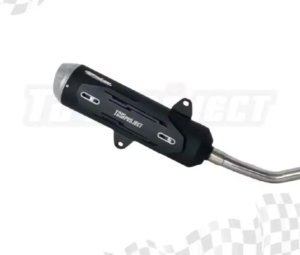 Knalpor TZM Project  Racing New NGX Raundo Black Pcx 160