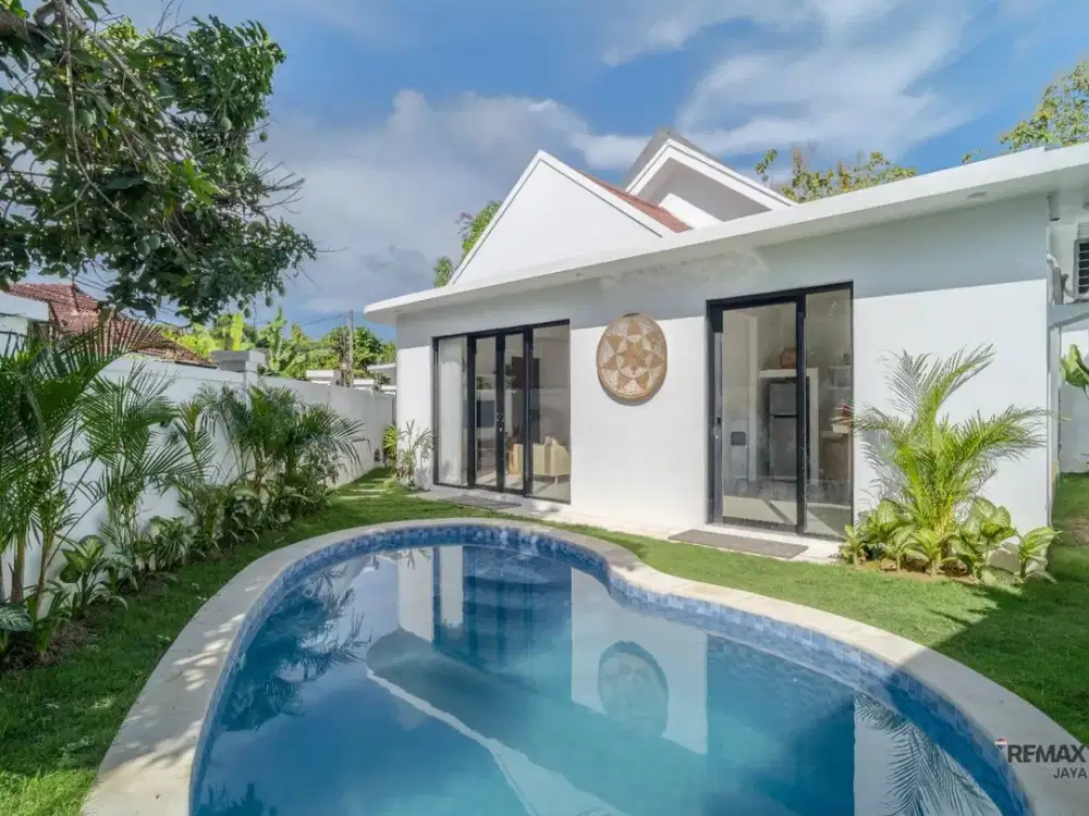 Villa 2 Kamar Tidur Ensuite Full Furnished Dijual, di Benoa
