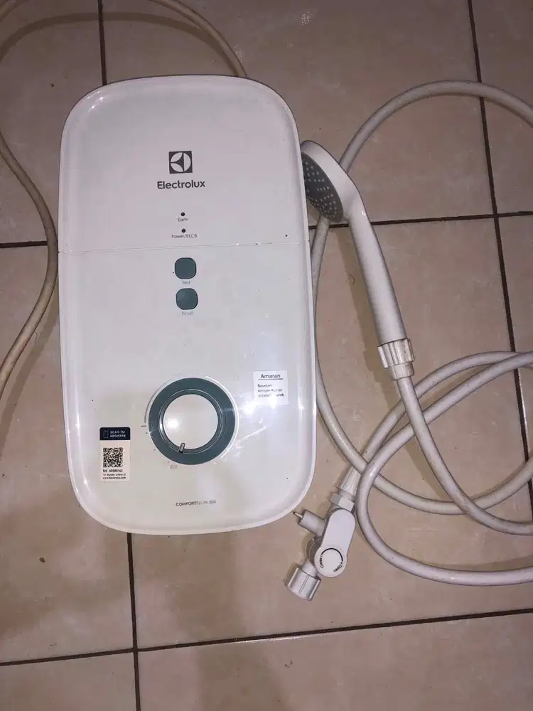 WATER HEATER INSTANT ELECTROLUX COMFORTFLOW 360 - BARU 100%