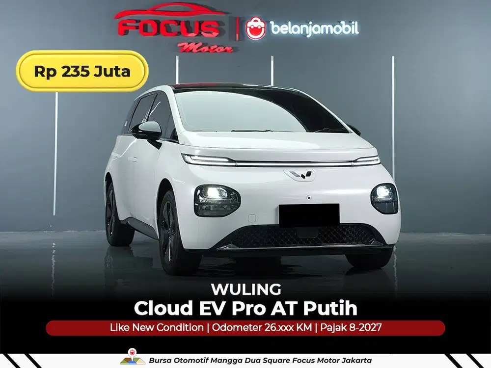 [ GARANSI 5TH ] Wuling Cloud EV Pro AT 2024 2025