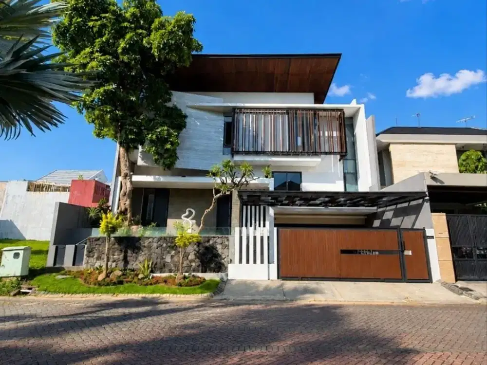 Dijual rumah minimalis siap huni raffles garden citraland
