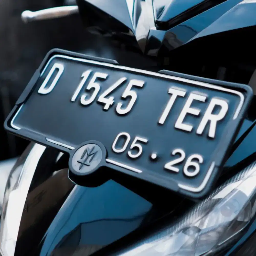 DUDUKAN PLAT NOMOR MOTOR,MATERNAL ORI