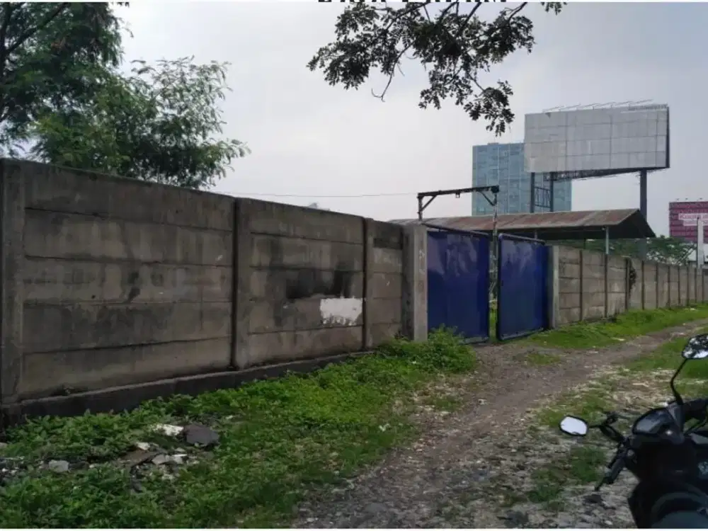 Tanah Komersial Area Waru, Lokasi Strategis Jalan Besar dan Selalu Rame