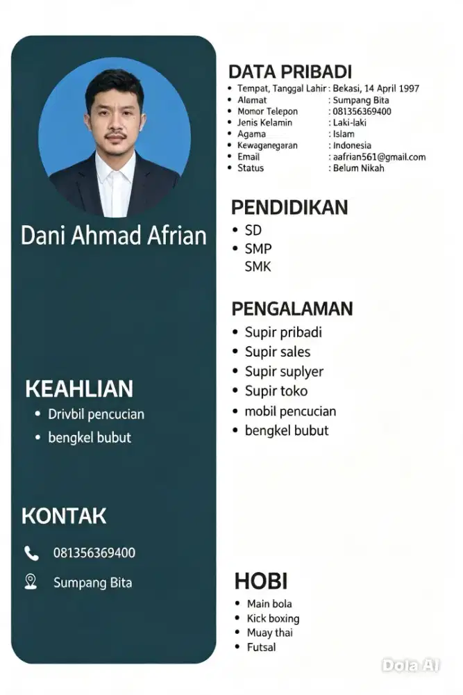 Mencari lowongan supir