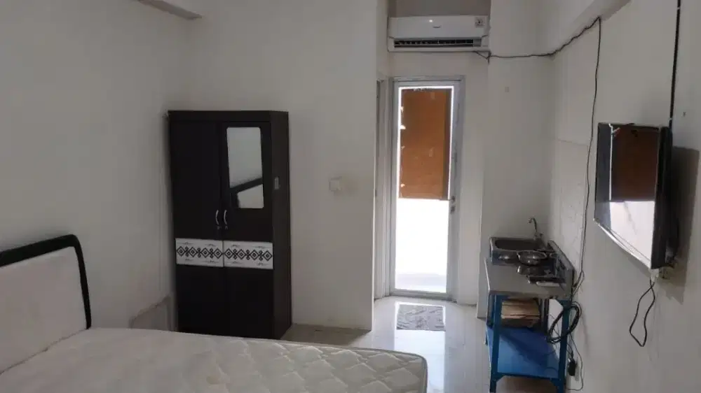 Murah, Disewakan Unit Studio Furnished Apartemen Gunawangsa Merr, Sby
