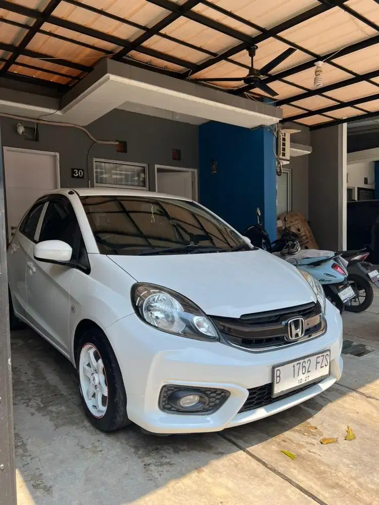Honda Brio 1.2 E Manual 2017 Putih Km Low