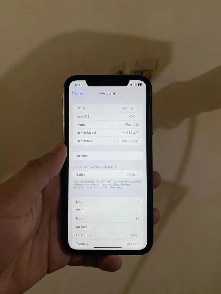 Iphone xr (simak deskripsi)