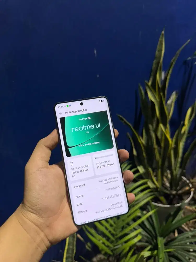 Realme 16Pro Plus 12/512gb Fulset