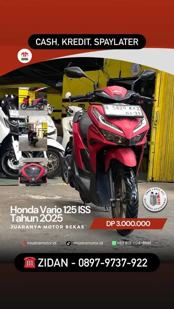 HONDA VARIO 125 ISS 2025 !!!