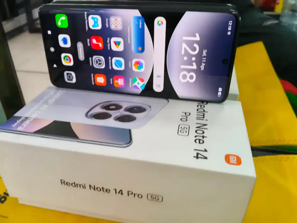 Redmi note 14 Pro 5G ram 8/256 GB mulus no minus lengkap normal