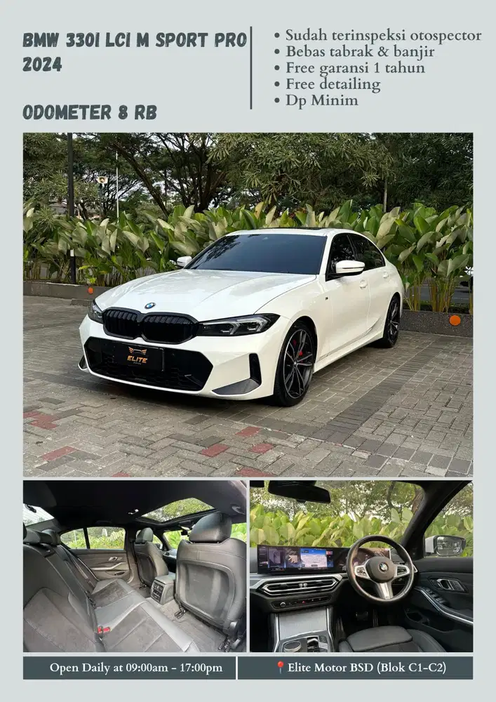 BMW 330i LCI M Sport Pro 2024