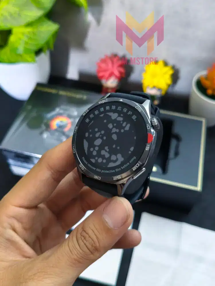 Huawei Watch GT 5 46mm Black pemakaian 1 Minggu mulus Fullset Original
