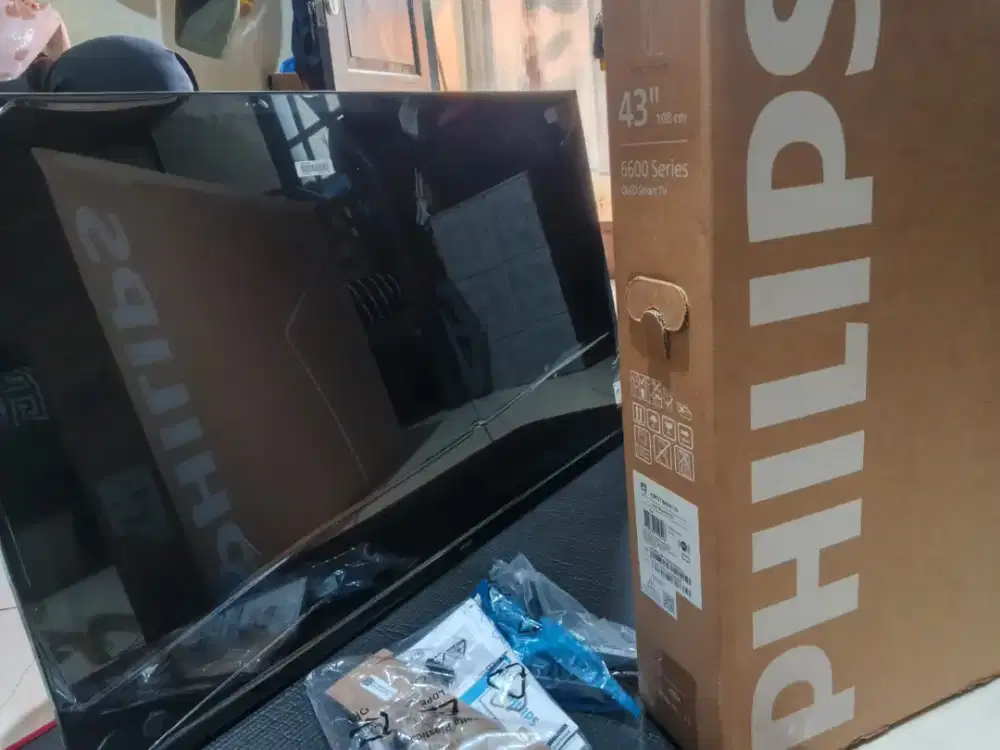 Smart TV Philips Qled 43 Baru