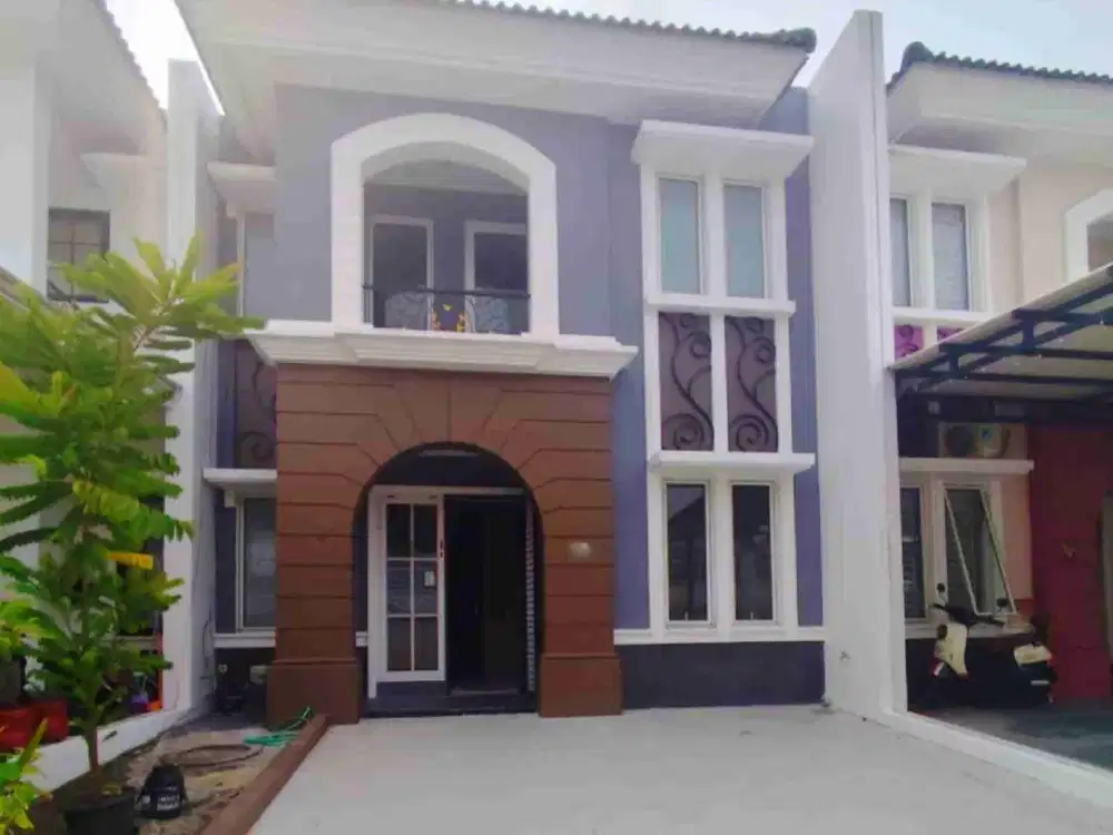 dijual rumah di gading Serpong cluster lavender
