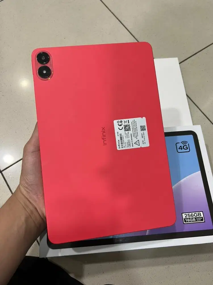 Infinix xpad 20 8/256 fullset original simcard