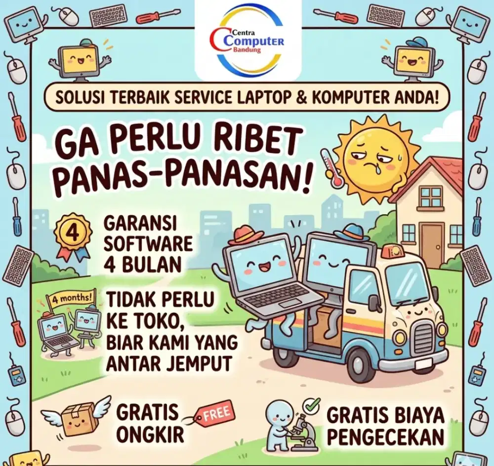 Jasa service komputer dan laptop