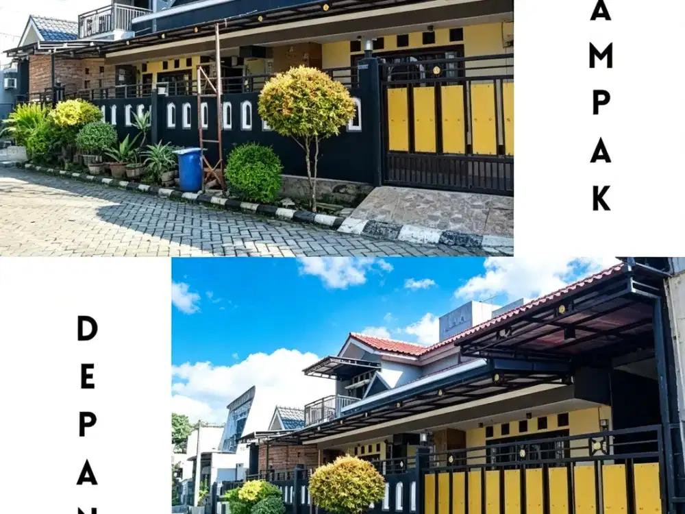 RUMAH FULL FURNISHED HADAP LAPANGAN HIJAU | GRIYA BINTARA INDAH | 3,85 M NEGO